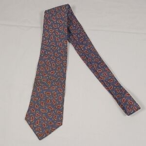 Neil Martin Blue Red Paisley Tie Regular  Standard